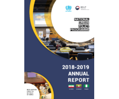 National Urban Policy Programme 2018-2019 Annual Report